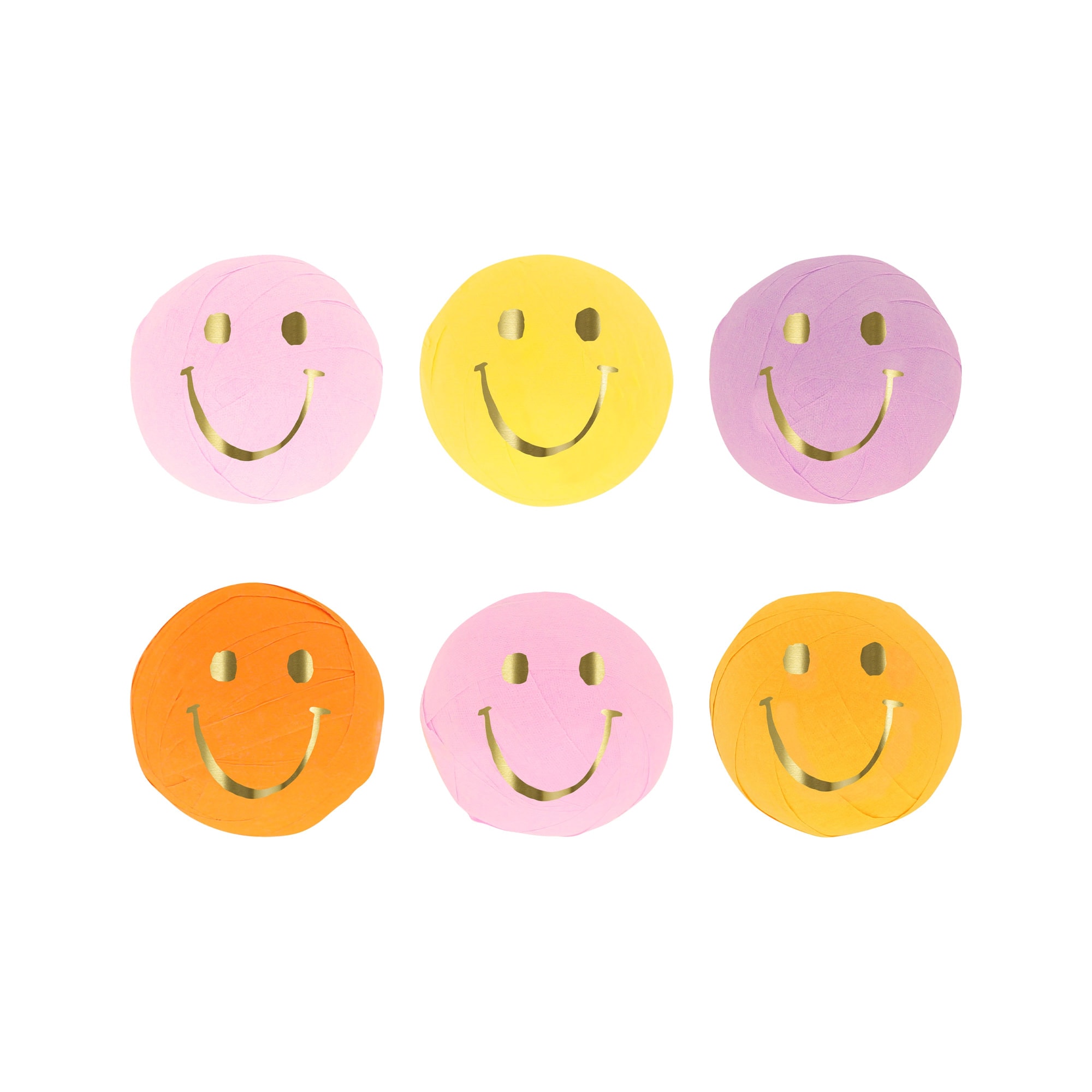 Happy Face Icons Surprise Balls - Mutlu Yüzler Sürpriz Topları (x6)