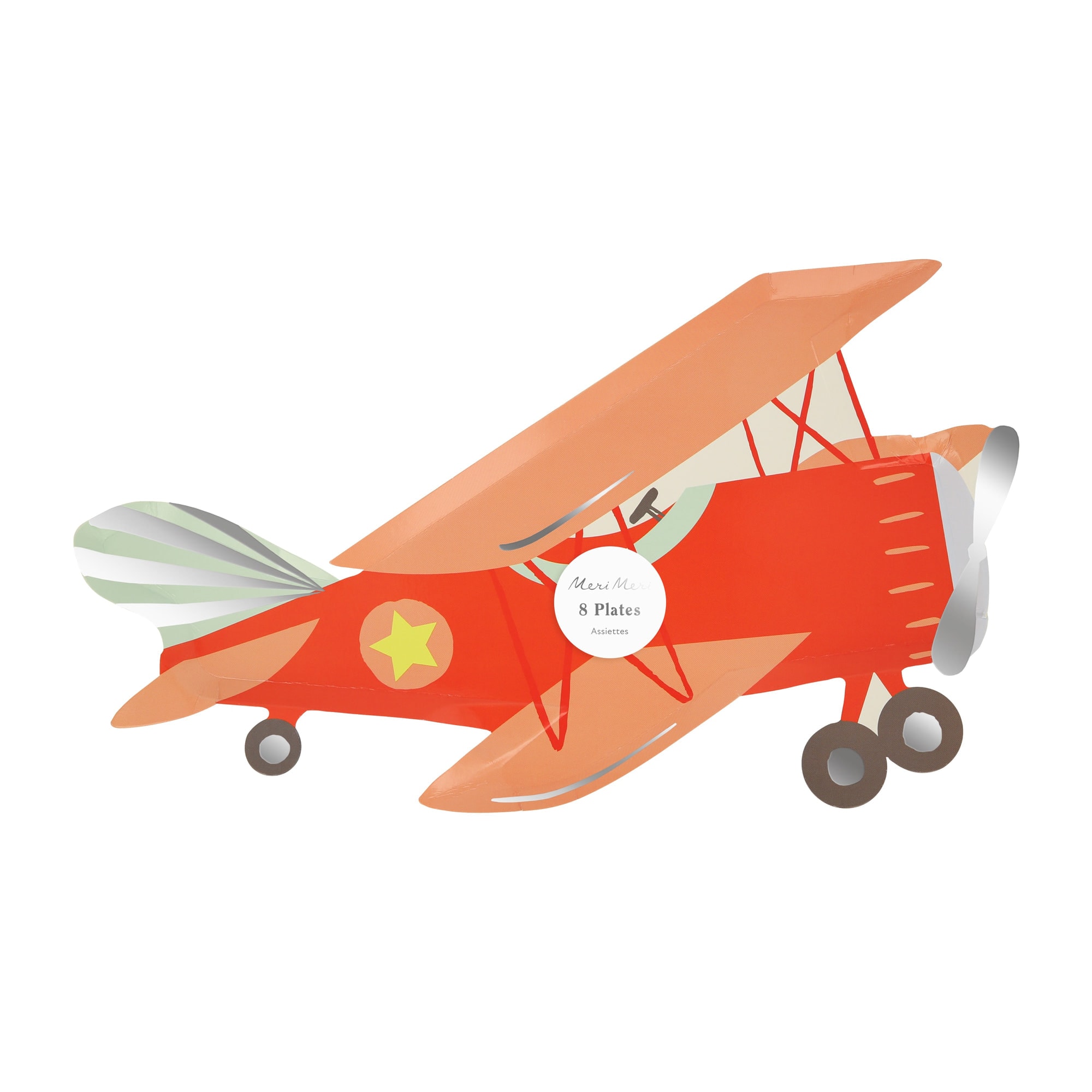 Plane Plates - Uçak Tabaklar (x8)