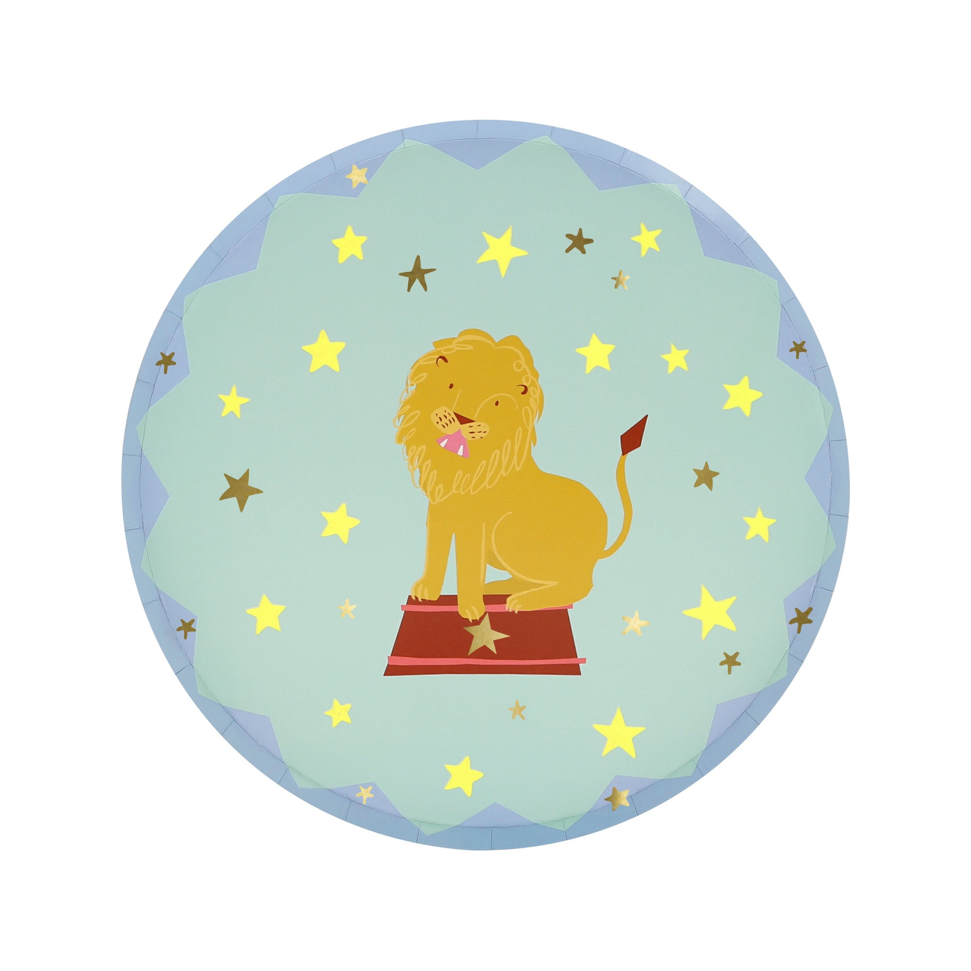 Circus Side Plates - Sirk Tabaklar (M) (x8)