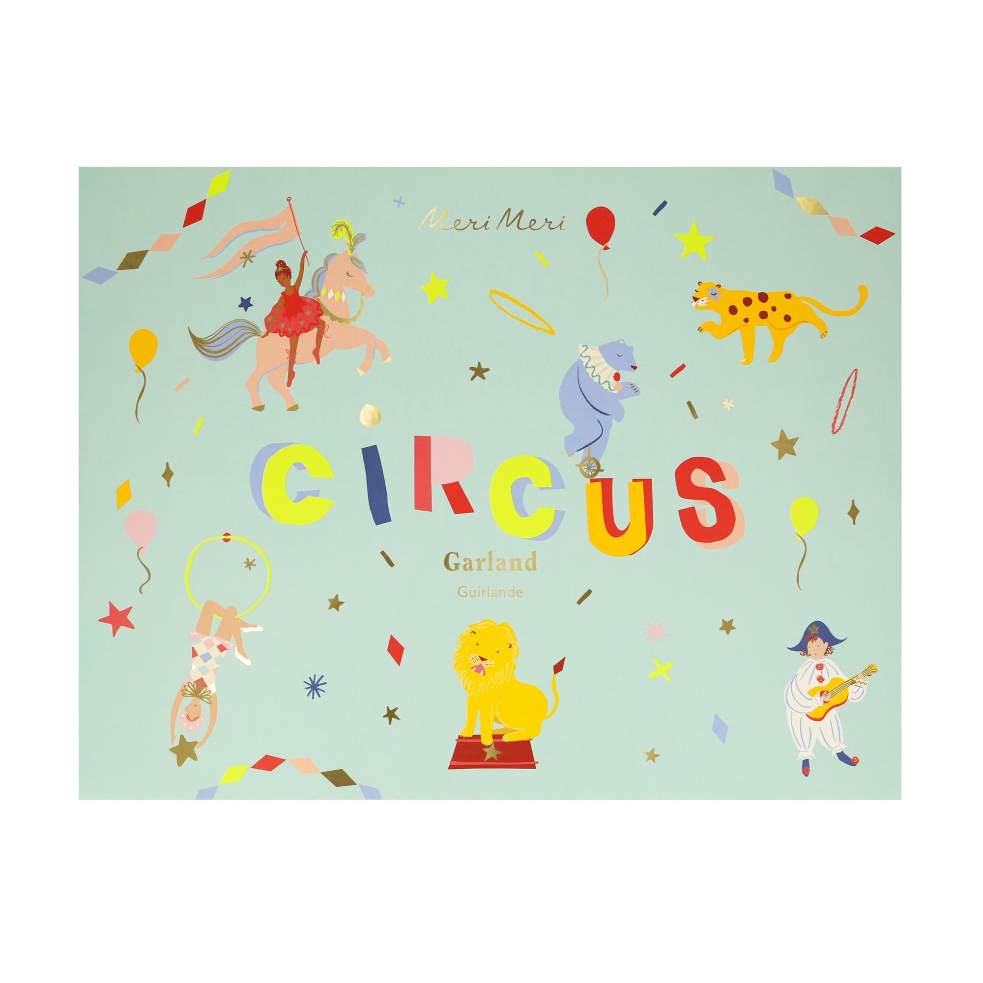 Circus Garland - Sirk Asılan Süs