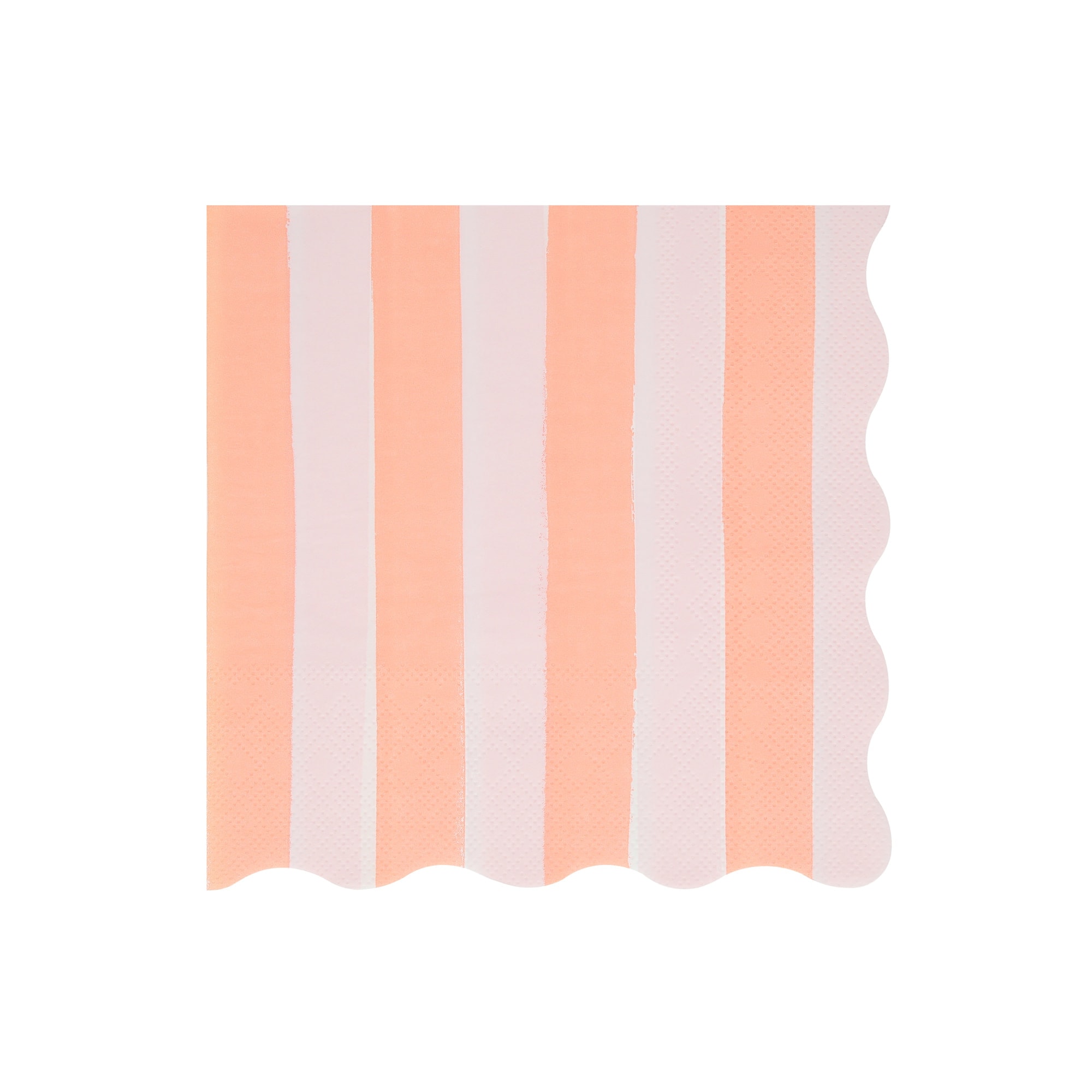 Pastel Çizgili Peçeteler - L - 16 Adet