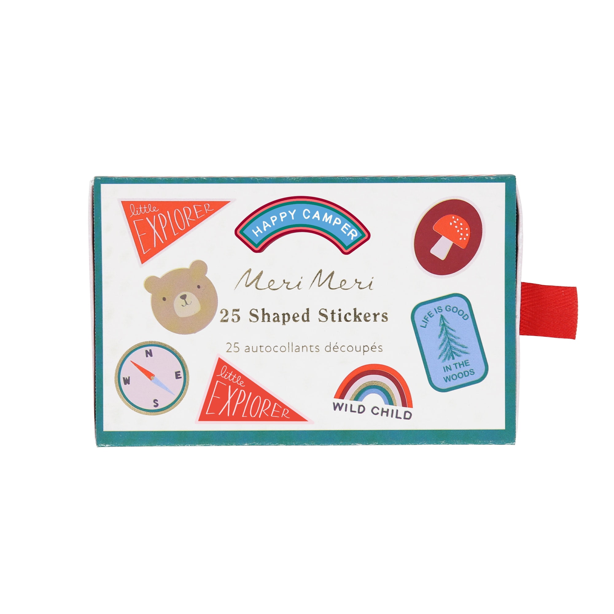 Kamp Die-Cut Stickers - 25 Adet