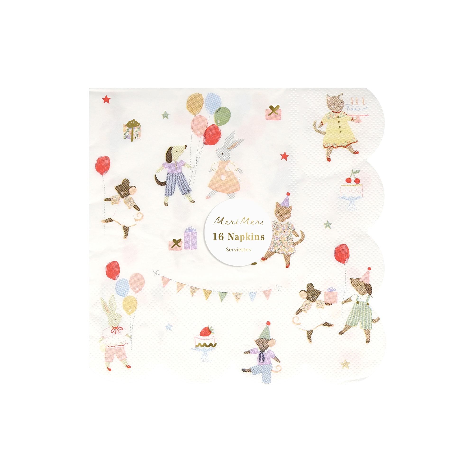 Animal Friends Peçete - L - 16 Adet