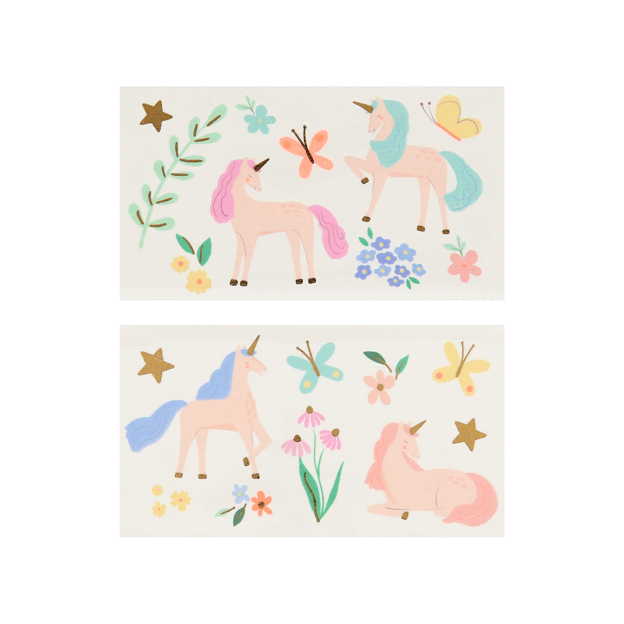 Unicorn Geçici Dövmeler - 20 Adet