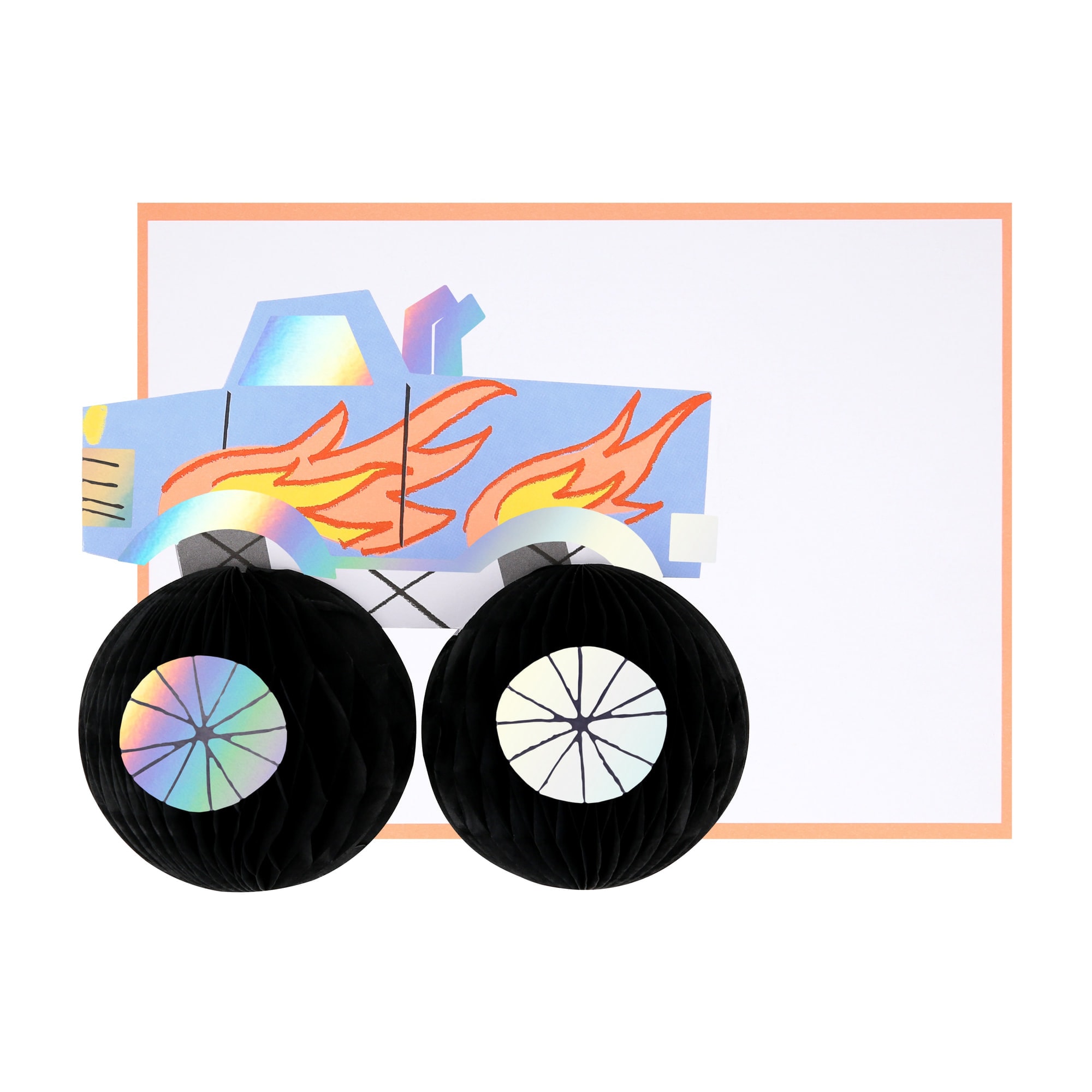 Monster Truck Tebrik Kartı