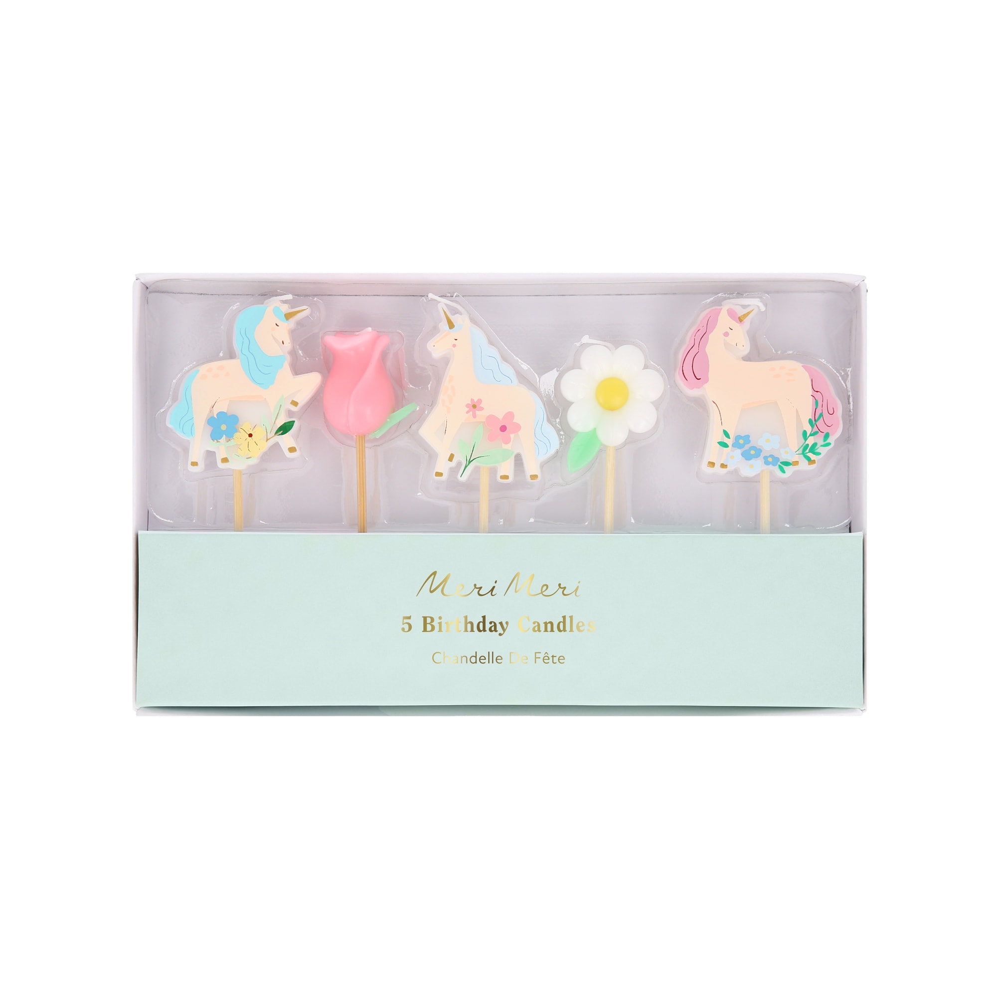Unicorn Mumlar - 5 Adet