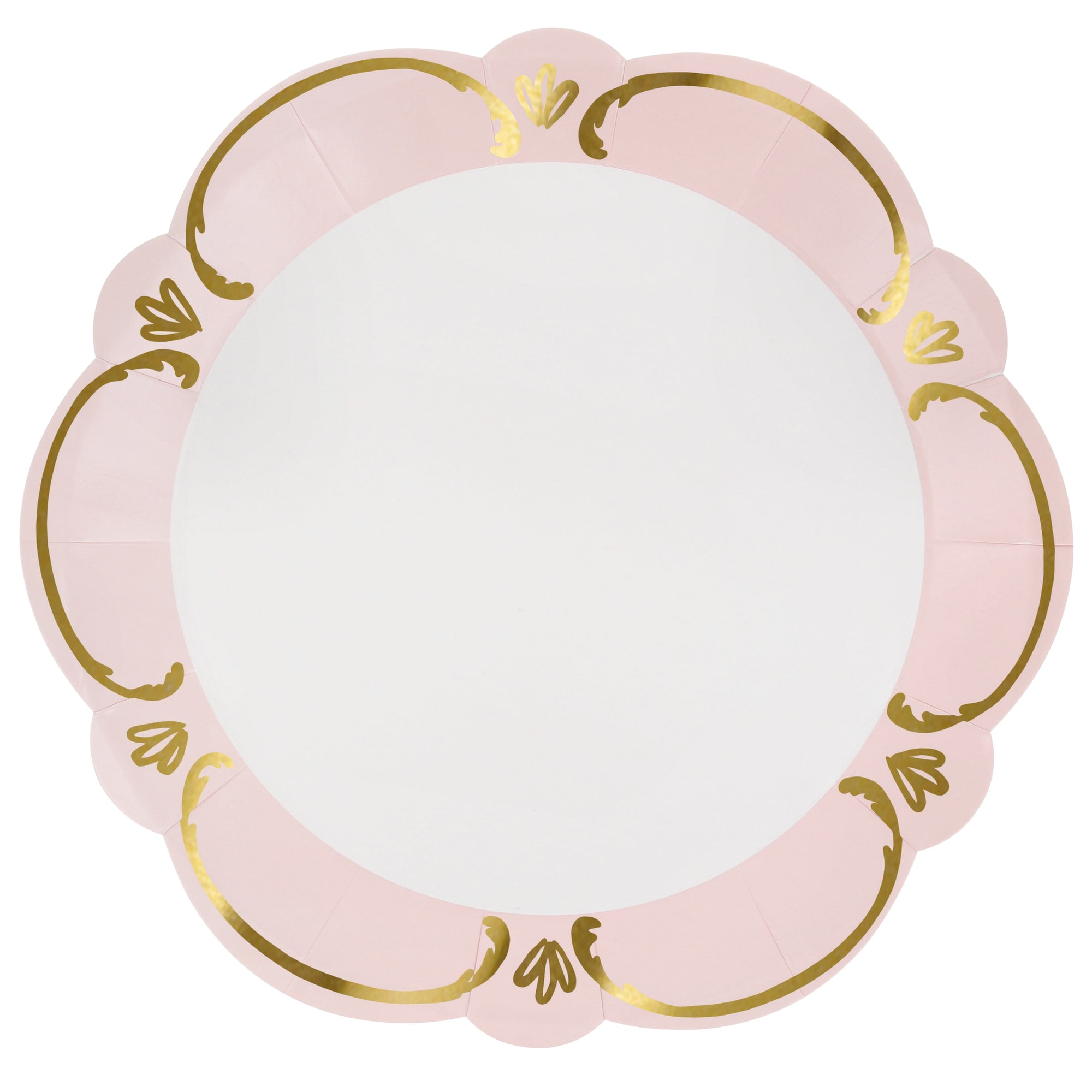 Rokoko Pastel Tabaklar - L - 8 Adet