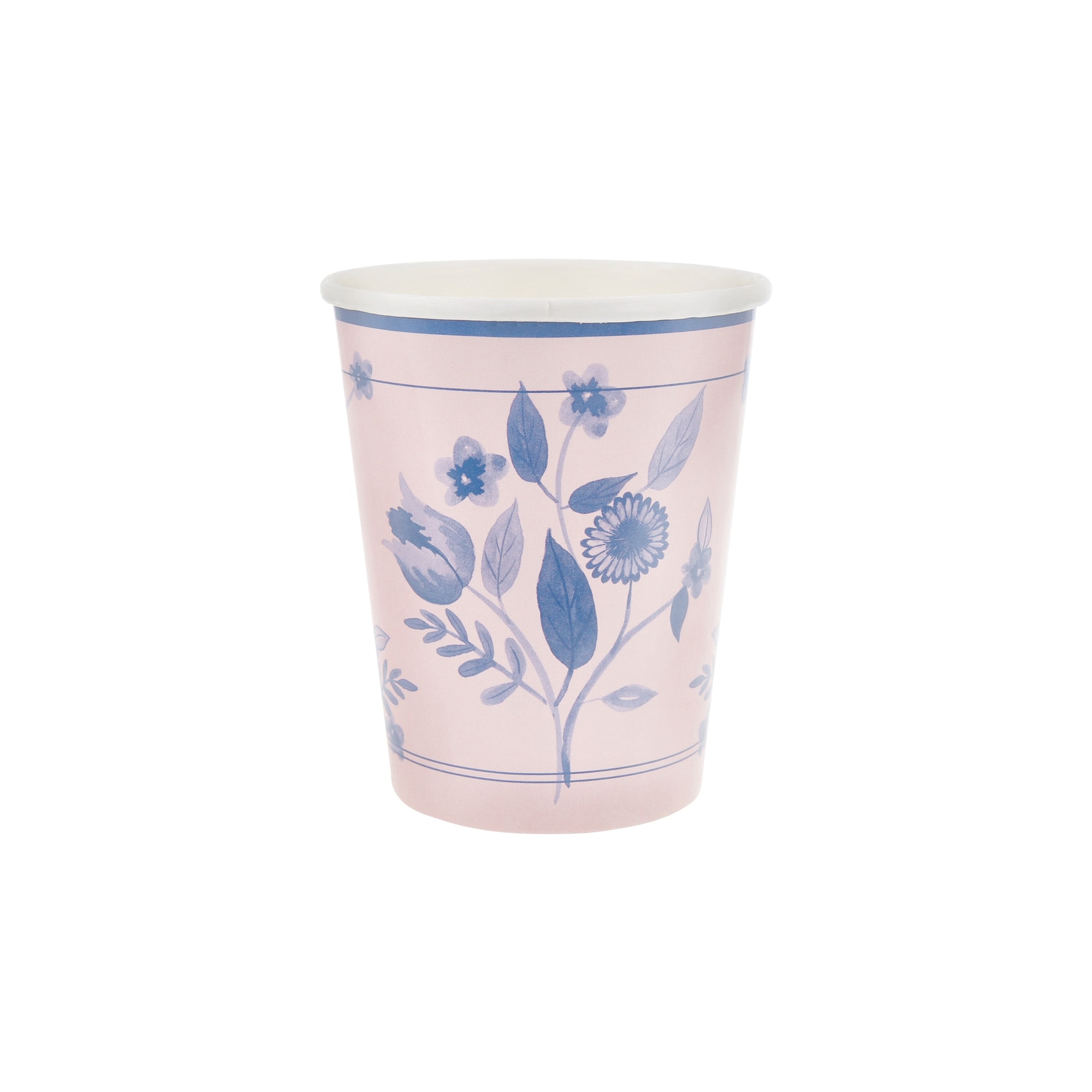 Vintage Botanik Bardaklar - 8 Adet
