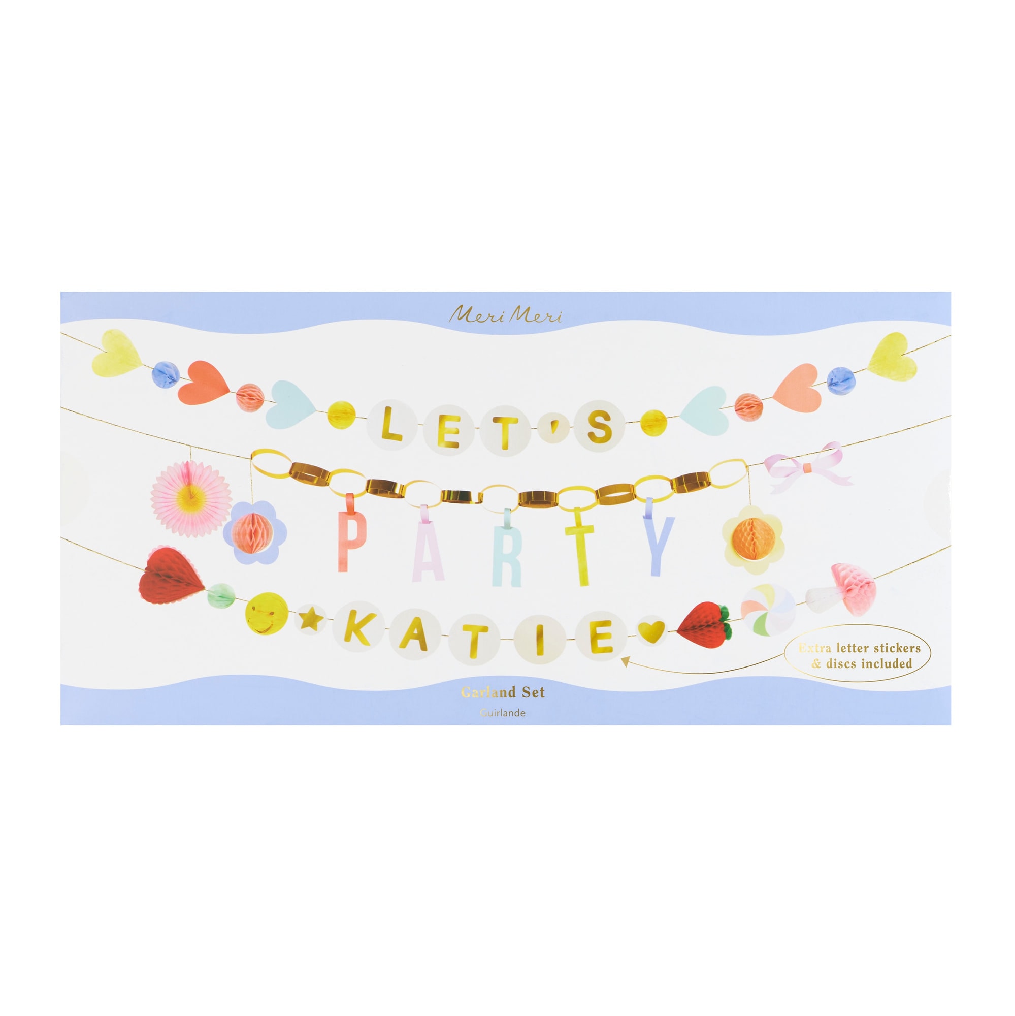 Charm Party Garland Set - Charm Parti Asılan Süs Seti