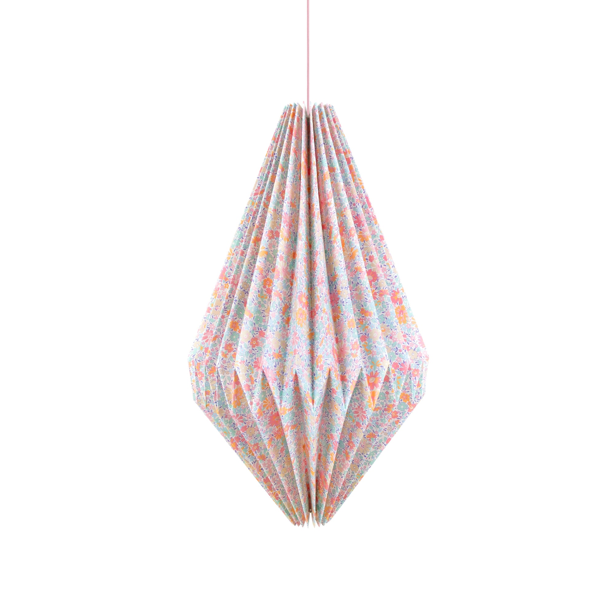 Meri Meri x Liberty Origami Lantern Decorations - Meri Meri x Liberty Origami Fener Asılan Süsler - 3 Adet