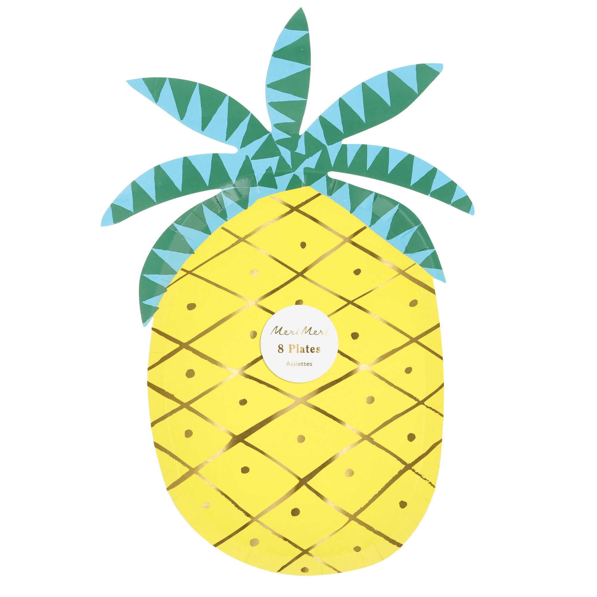 Ananas Tabaklar - 8 Adet