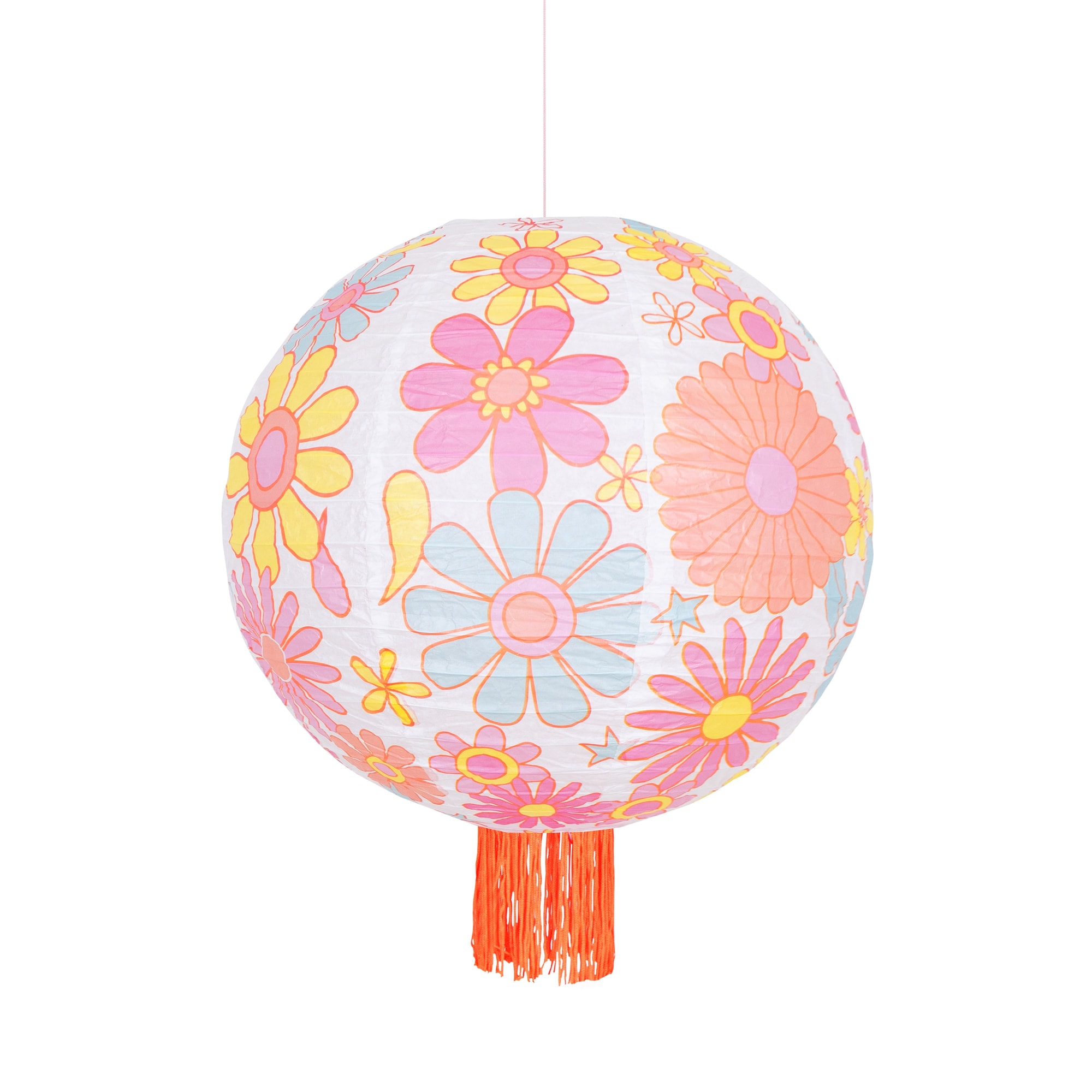 Flower Power Lanterns - Flower Power Fenerler - 3 Adet