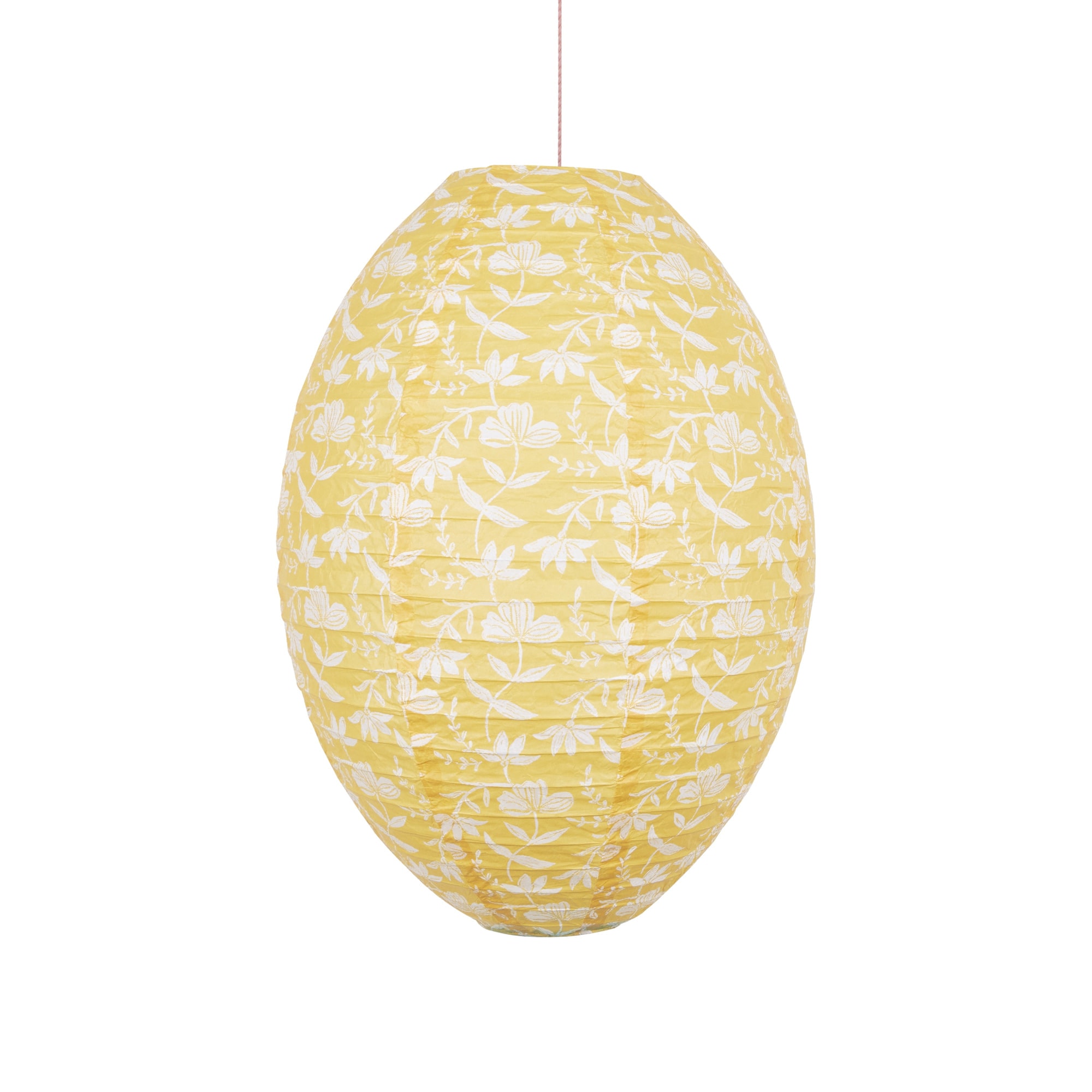 Flora Pink & Yellow Lanterns - Flora Pembe & Sarı Fenerler - 3 Adet