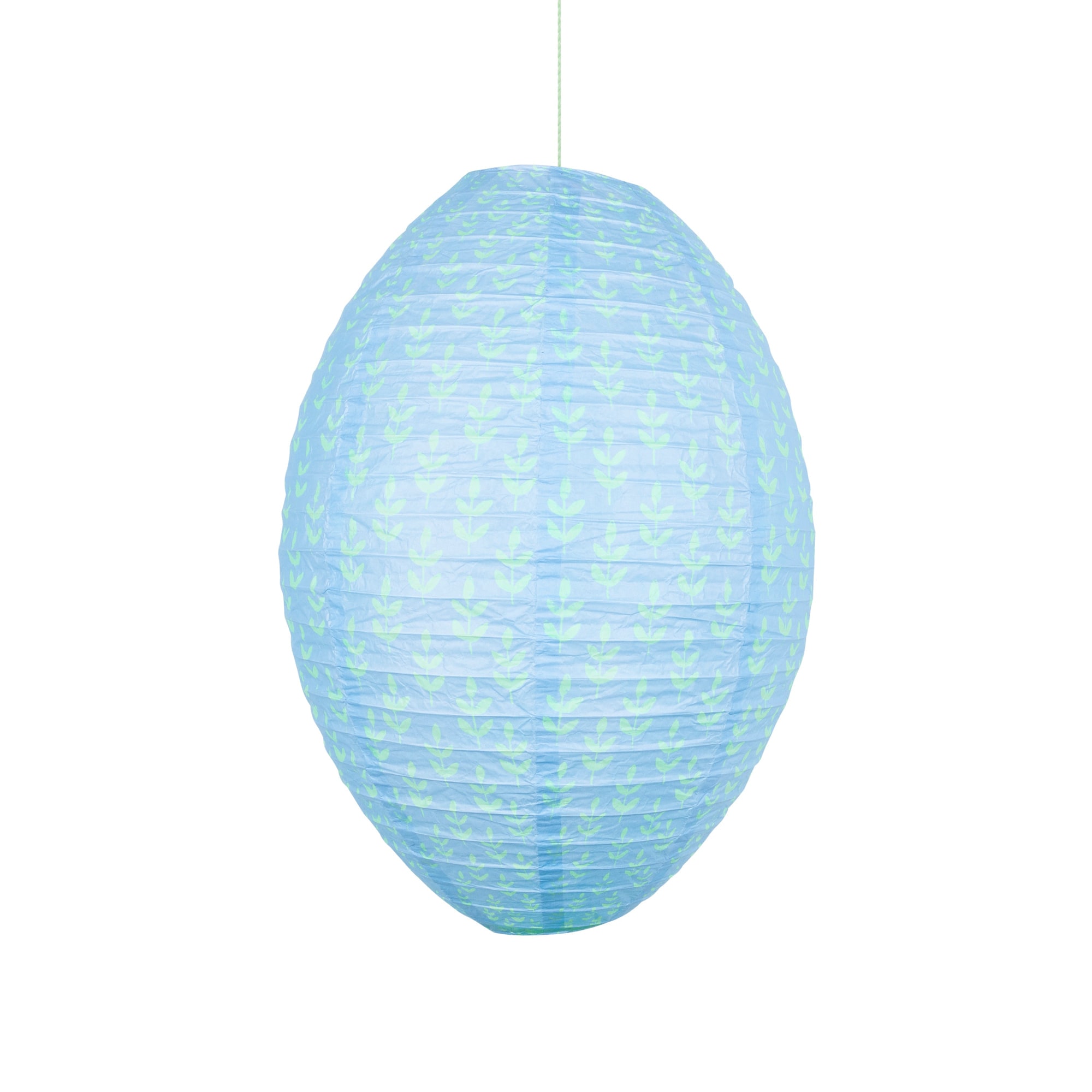 Flora Orange & Blue Lanterns - Flora Turuncu & Mavi Fenerler - 3 Adet