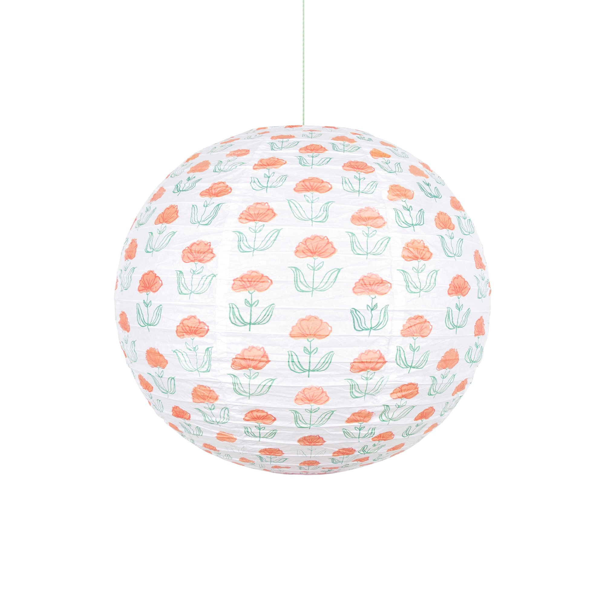 Flora Orange & Blue Lanterns - Flora Turuncu & Mavi Fenerler - 3 Adet