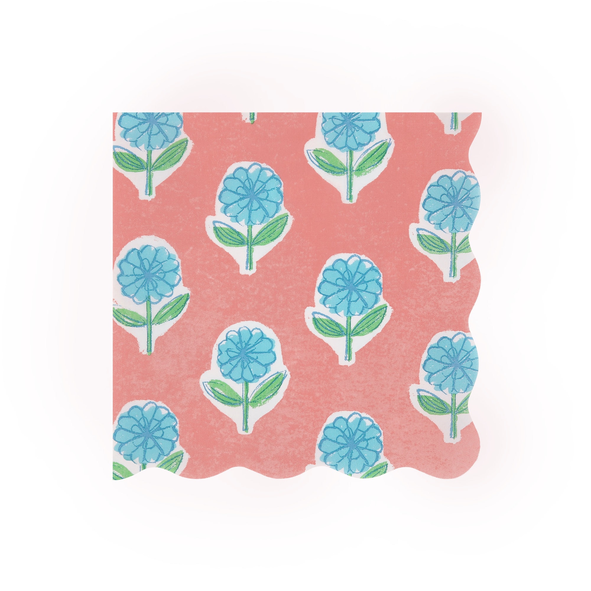 Flora Large Napkins - Flora Büyük Peçeteler - L - 16 Adet