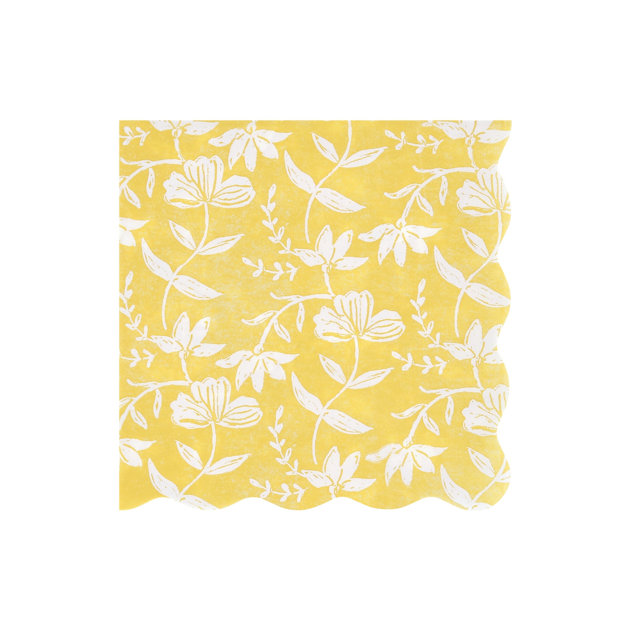 Flora Large Napkins - Flora Büyük Peçeteler - L - 16 Adet