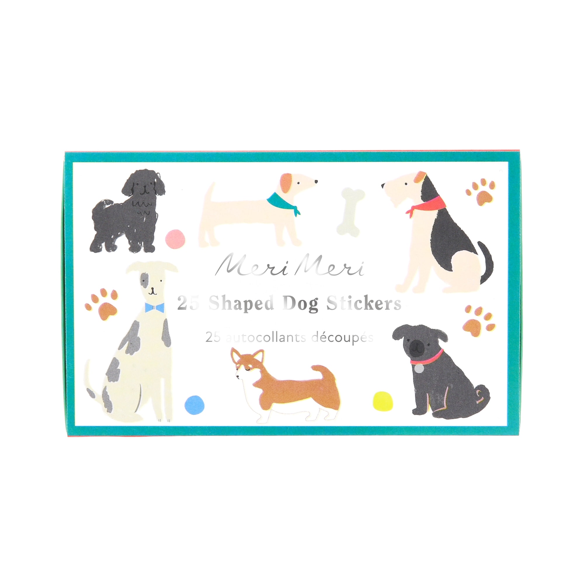 Dog Shaped Stickers - Köpek Şekilli Çıkartmalar - 25 Çıkartma