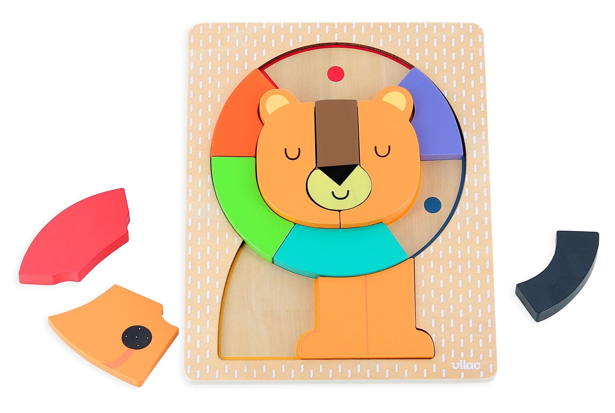 Ahşap Puzzle - Aslan