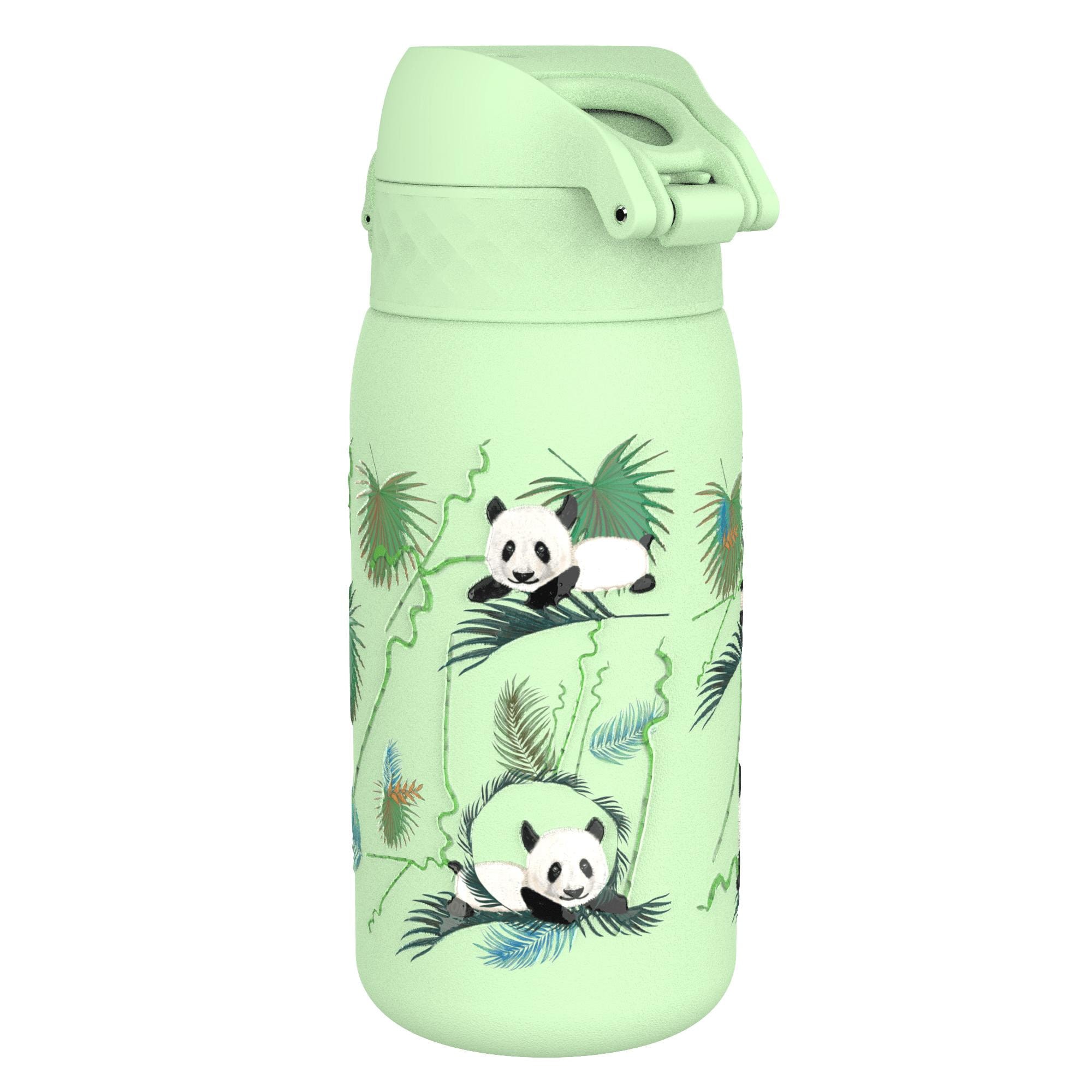 Paslanmaz Çelik Çocuk Suluk - Panda - 400 ml - Sızdırmaz