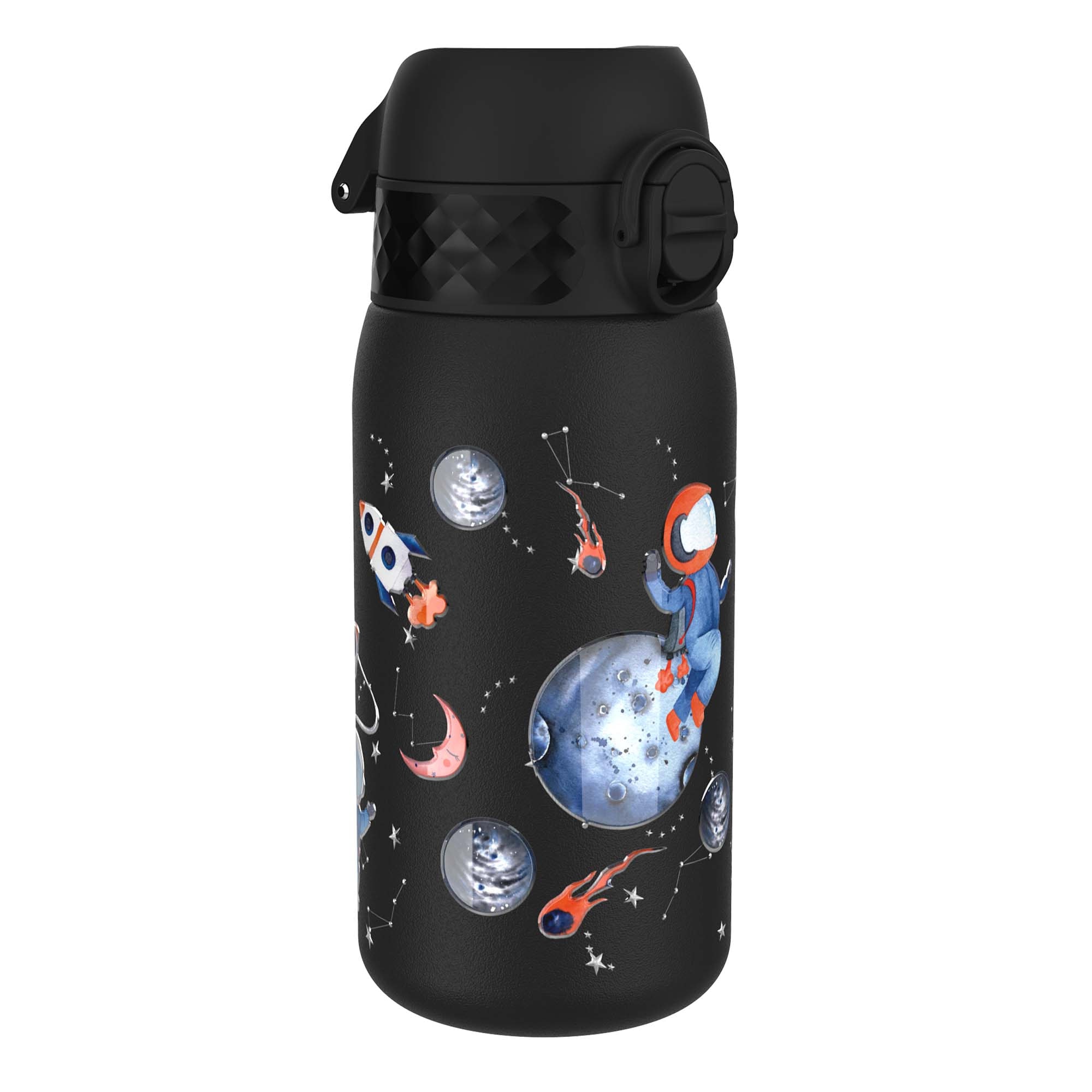 Paslanmaz Çelik Çocuk Suluk - Uzay - 400 ml - Sızdırmaz